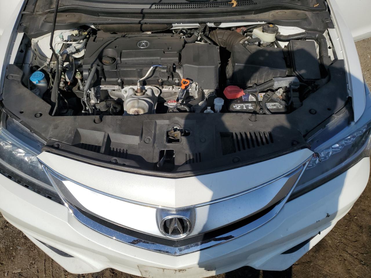2018 Acura ILX VIN 19UDE2F45JA003417 Copart auction photo, front end / undercarriage damage thumbnail 12