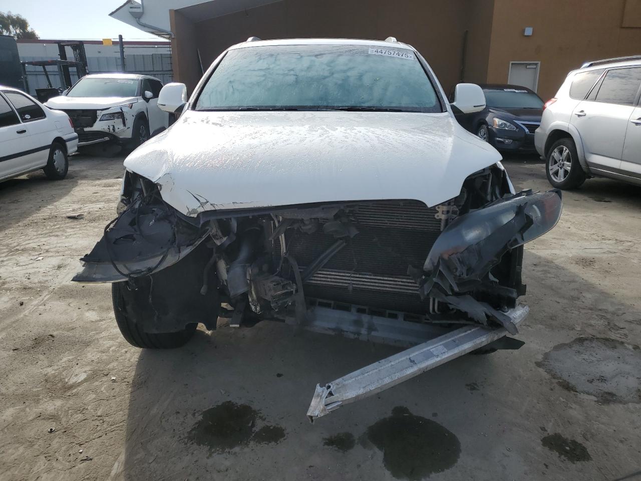 2008 Audi Q7 VIN WA1BY74L18D030766 Copart auction photo, front end damage thumbnail 5