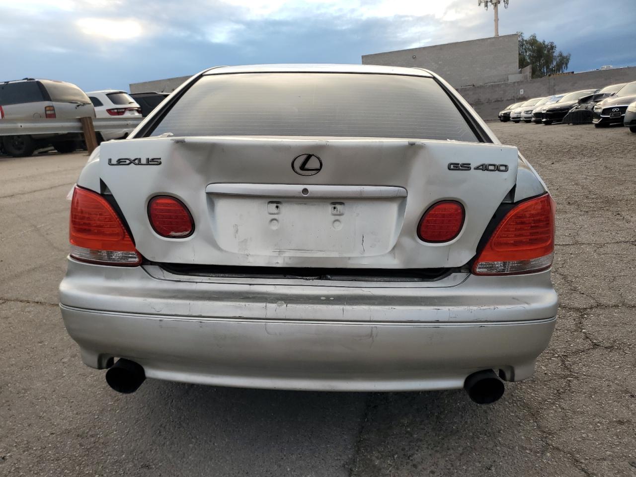 2000 Lexus GS VIN JT8BH68X5Y0025475 Copart auction photo, rear end damage thumbnail 6