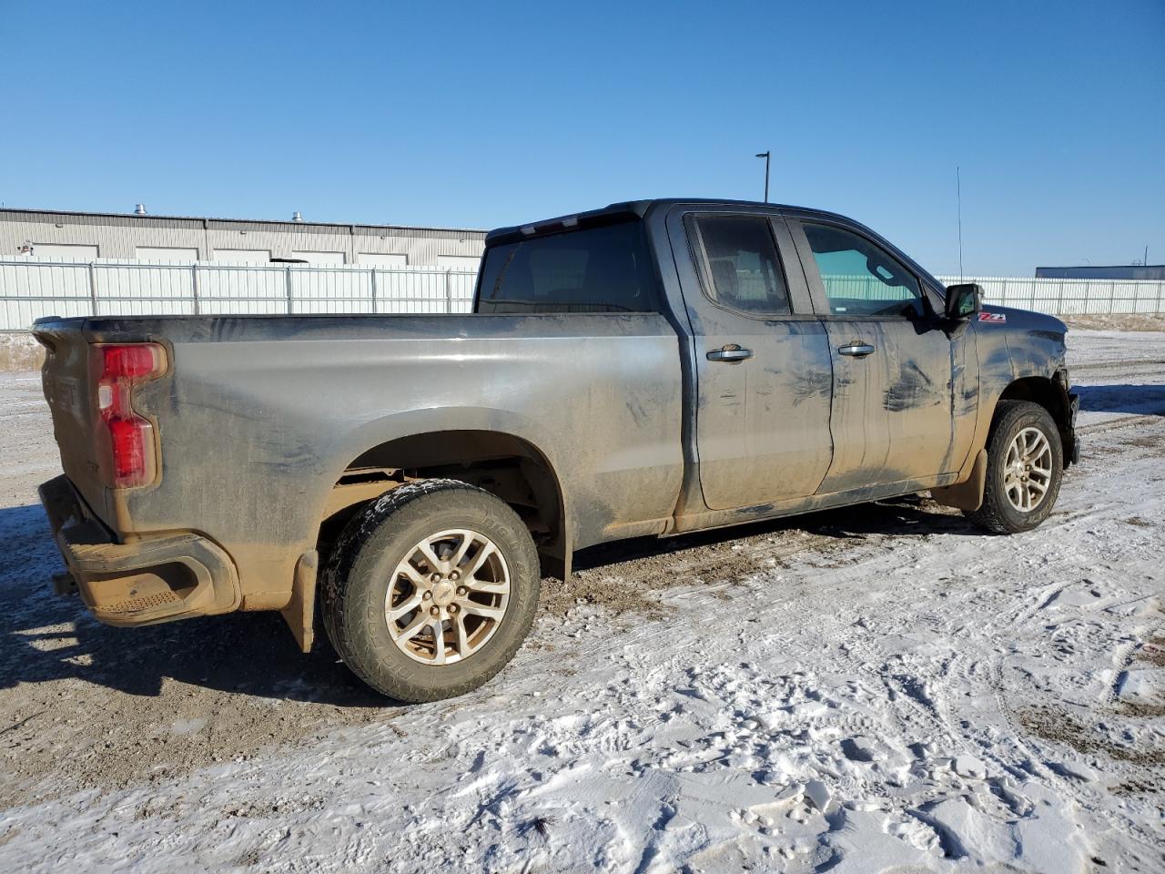 2020 Chevrolet Silverado VIN 1GCRYEED3LZ346309 Copart auction photo, all over / hail damage thumbnail 3