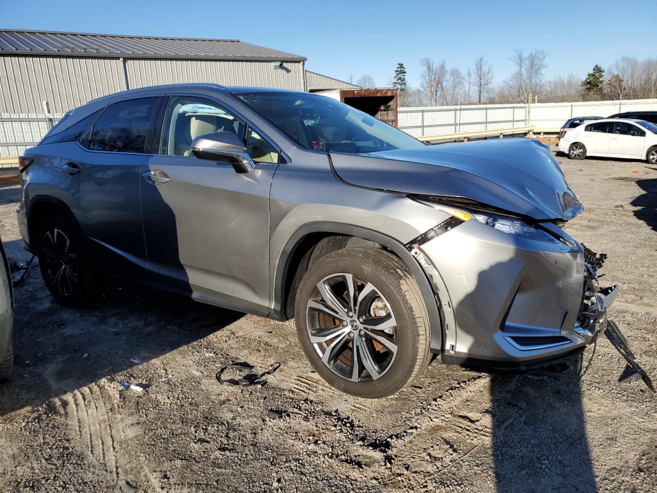 2022 Lexus RX VIN JTJHZMDA9N2058376 Copart auction photo, front end / undercarriage damage thumbnail 4