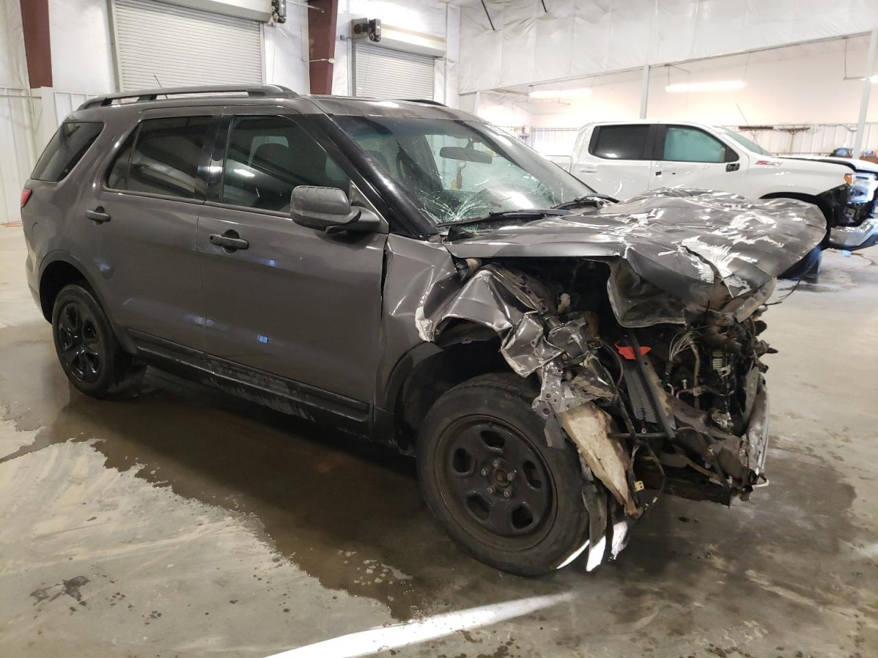 2013 Ford Explorer VIN 1FM5K8AR4DGC21069 Copart auction photo, front end damage thumbnail 4