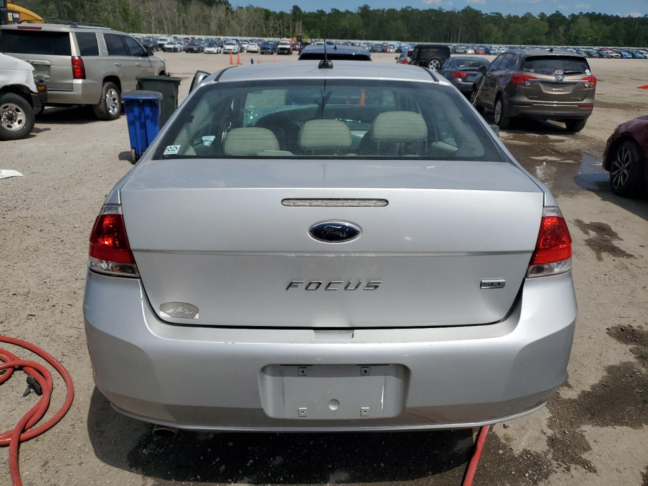 2011 Ford Focus VIN 1FAHP3HN7BW169681 Copart auction photo, front end damage thumbnail 6