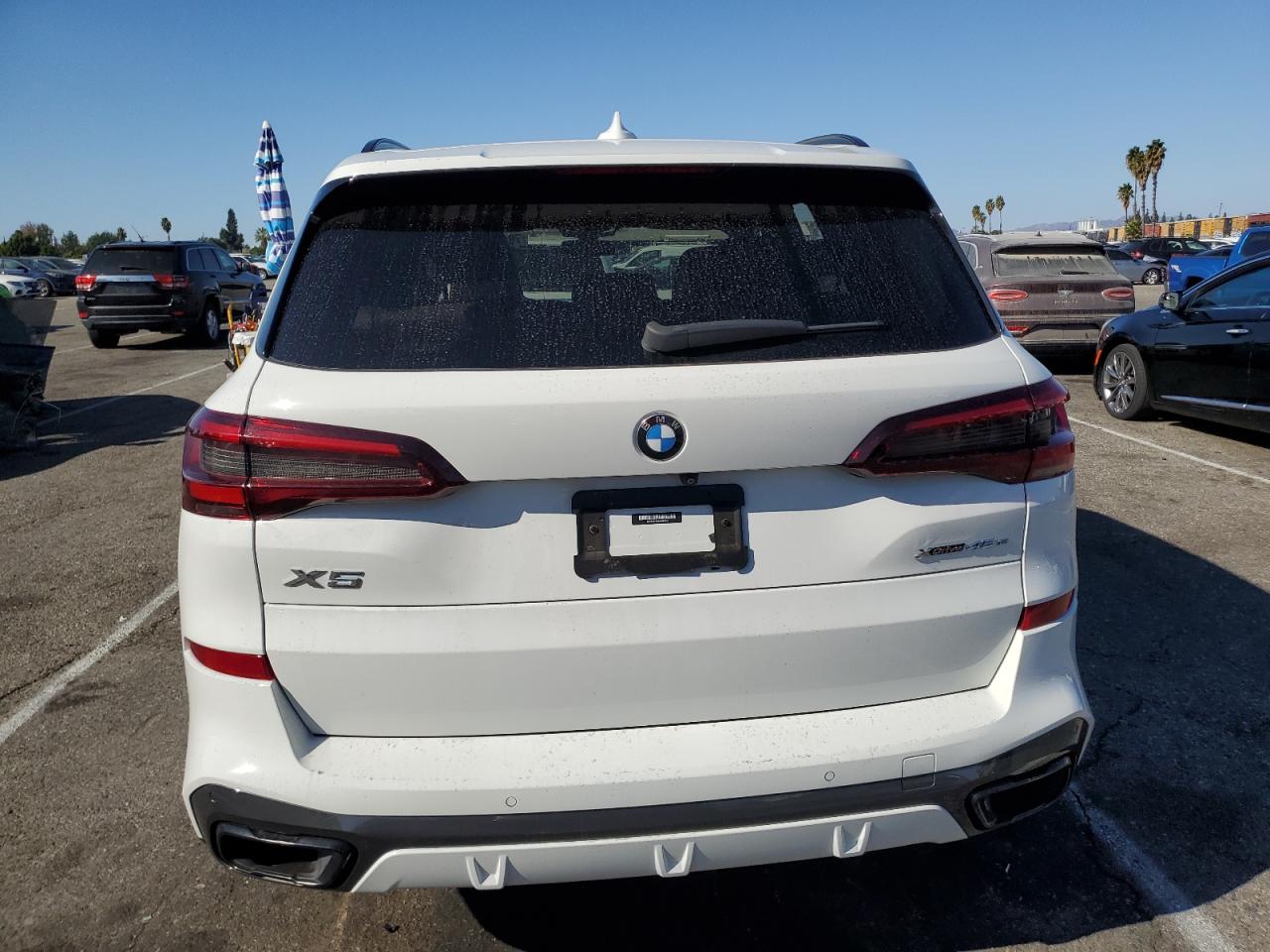 2021 BMW X5 VIN 5UXTA6C06M9H32645 Copart auction photo, front end / minor dent/scratches damage thumbnail 6