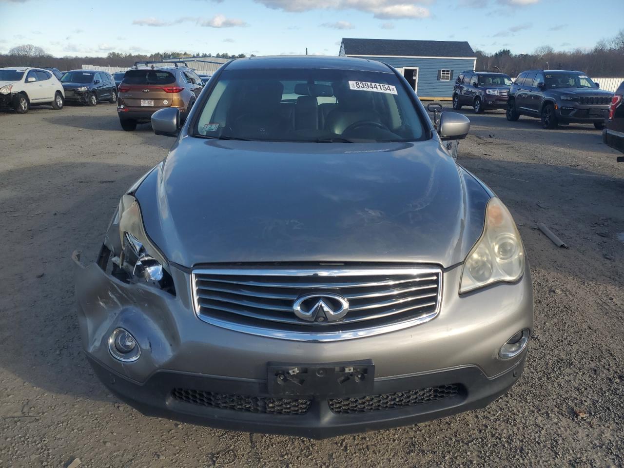 2010 Infiniti EX VIN JN1AJ0HR8AM753938 Copart auction photo, front end / minor dent/scratches damage thumbnail 5