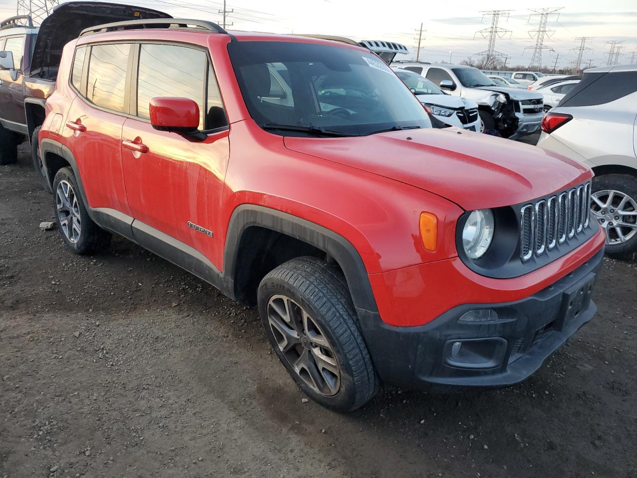 2016 Jeep Renegade VIN ZACCJBBT4GPD02439 Copart auction photo, side / mechanical damage thumbnail 4