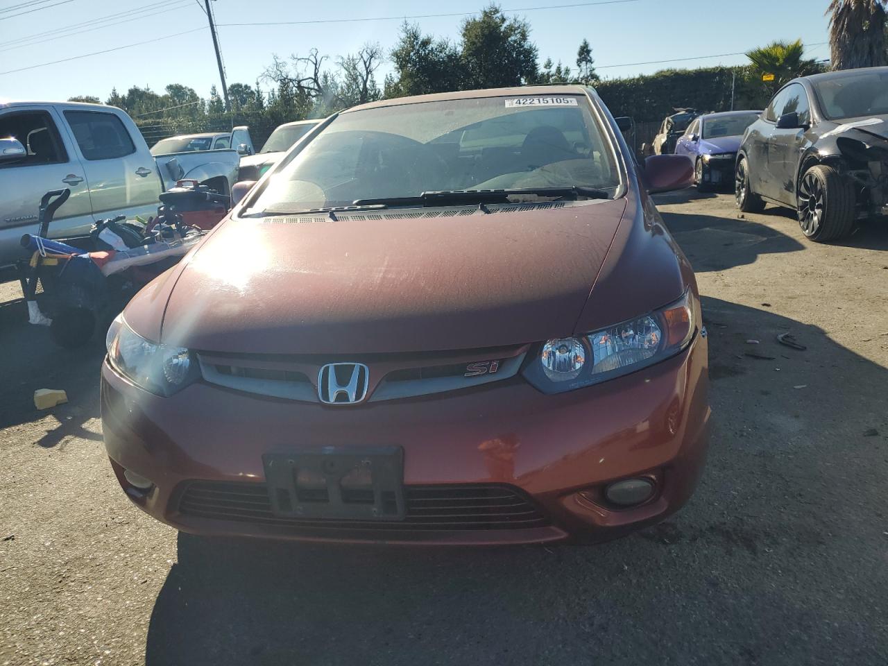 2006 Honda Civic VIN 2HGFG21586H700107 Copart auction photo, side damage thumbnail 5