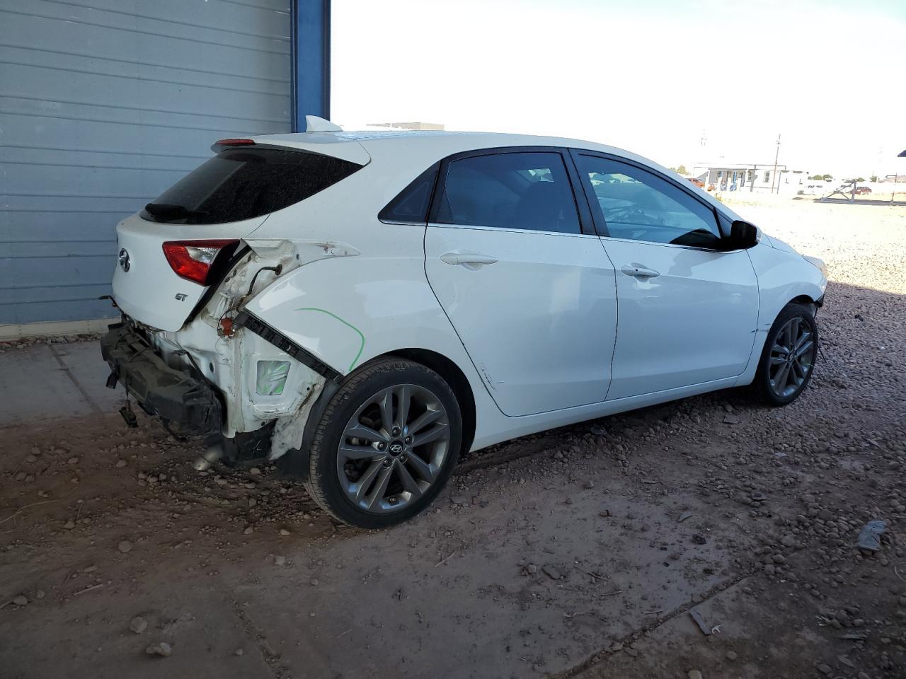 2016 Hyundai Elantra VIN KMHD35LH9GU317751 Copart auction photo, front end / rear end damage thumbnail 3