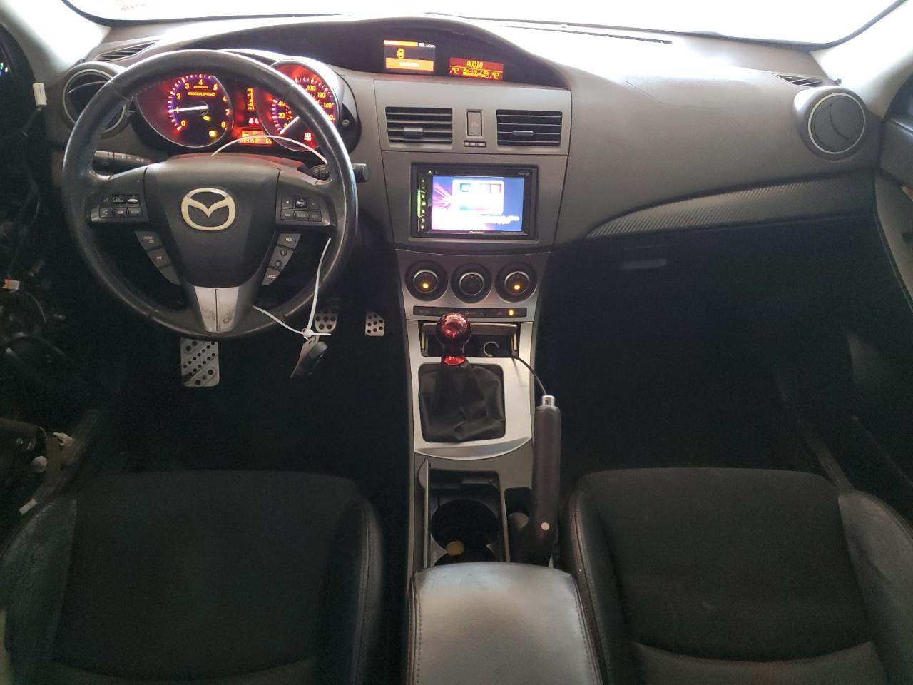 2010 Mazda 3 VIN JM1BL1H33A1330781 Copart auction photo, front end / minor dent/scratches damage thumbnail 8