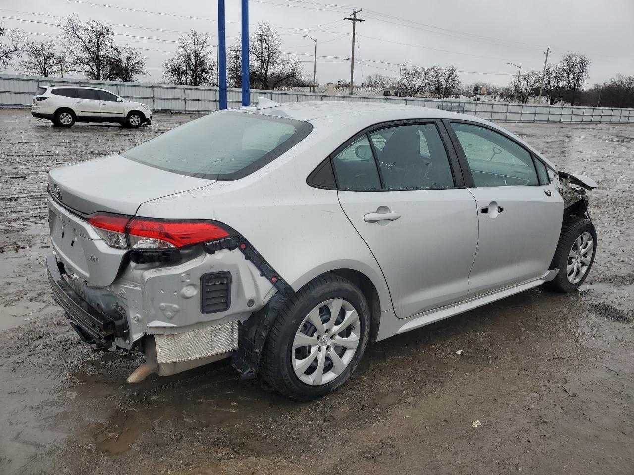 2020 Toyota Corolla VIN 5YFEPRAE8LP033192 Copart auction photo, front end / rear end damage thumbnail 3