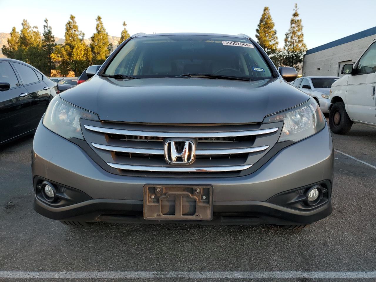 2012 Honda CR-V VIN JHLRM4H76CC010123 Copart auction photo, side damage thumbnail 5