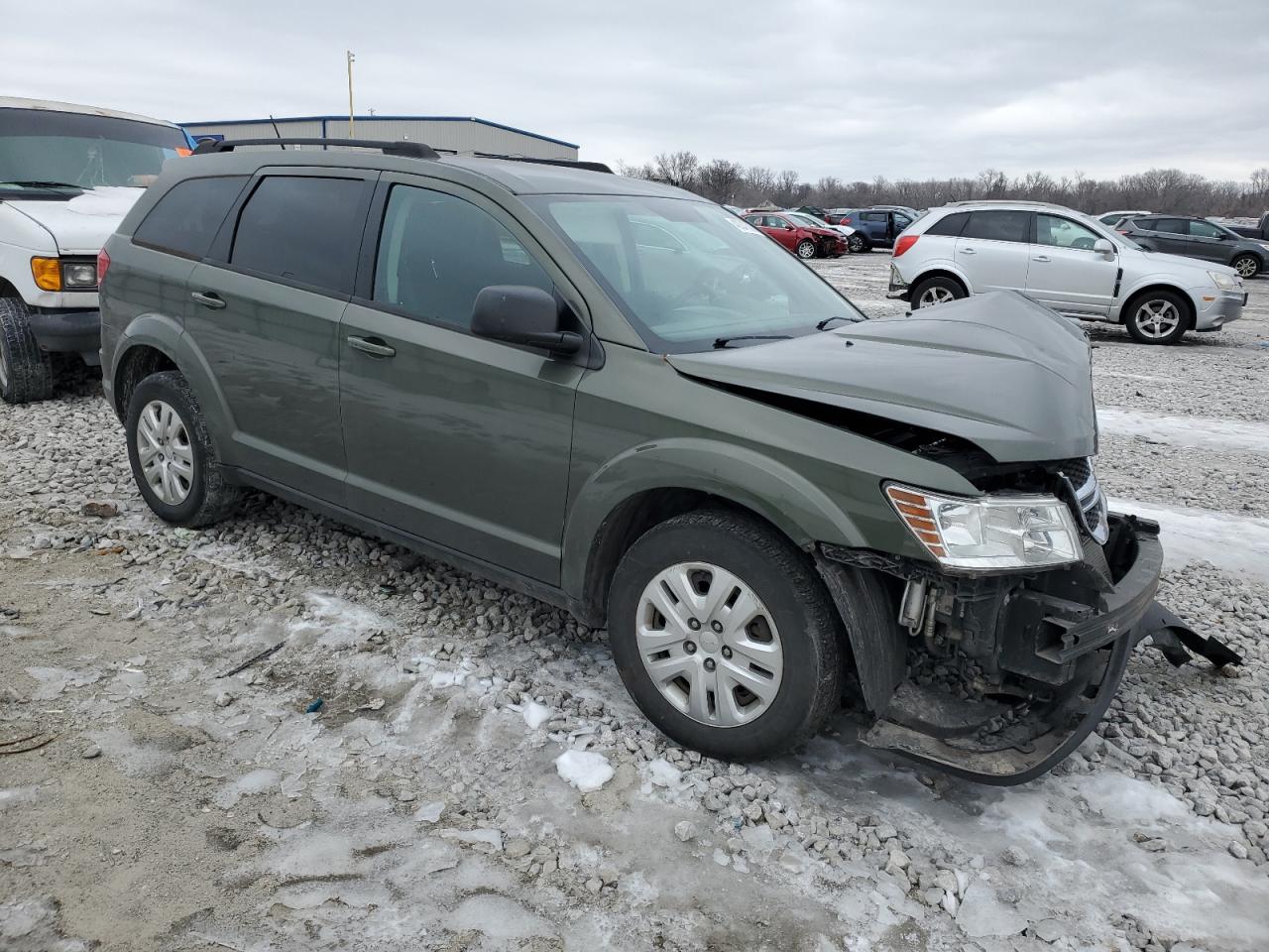 2018 Dodge Journey VIN 3C4PDCAB4JT275766 Copart auction photo, front end / minor dent/scratches damage thumbnail 4