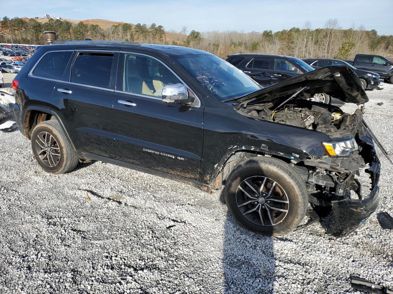 2018 Jeep Grand Cherokee VIN 1C4RJFBGXJC378666 Copart auction photo, front end damage thumbnail 4