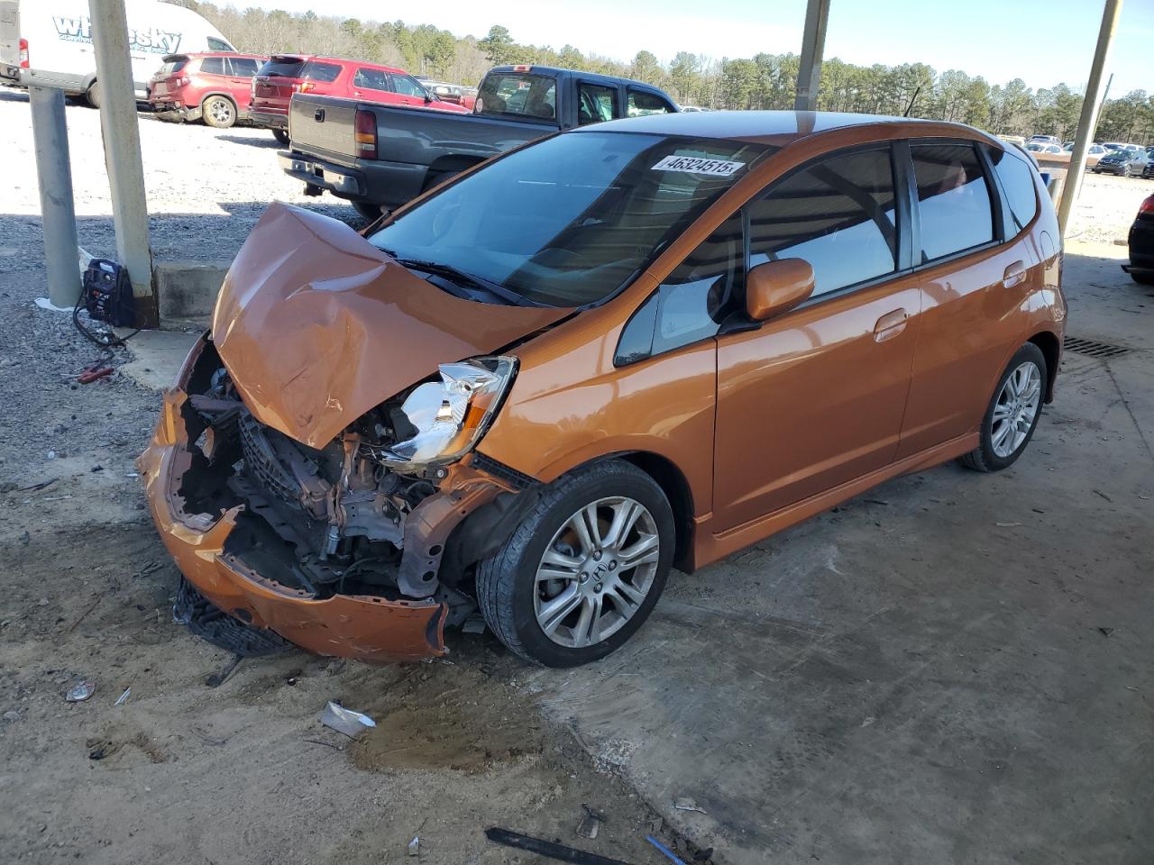 2011 Honda Fit VIN JHMGE8H55BC008190