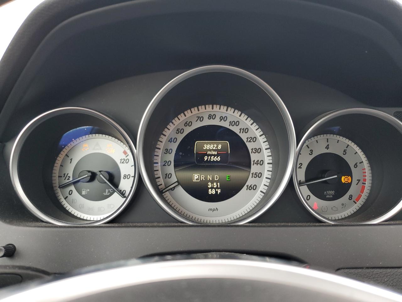 2015 Mercedes-Benz C-klasse VIN WDDGJ4HB3FG385116 Copart auction photo, vandalism damage thumbnail 9