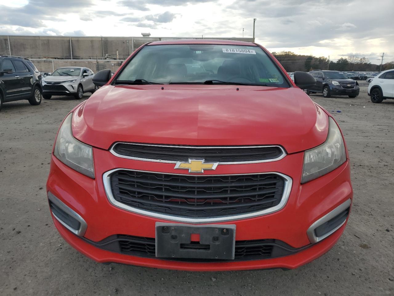 2015 Chevrolet Cruze VIN 1G1PA5SH4F7162914 Copart auction photo, hail / minor dent/scratches damage thumbnail 5