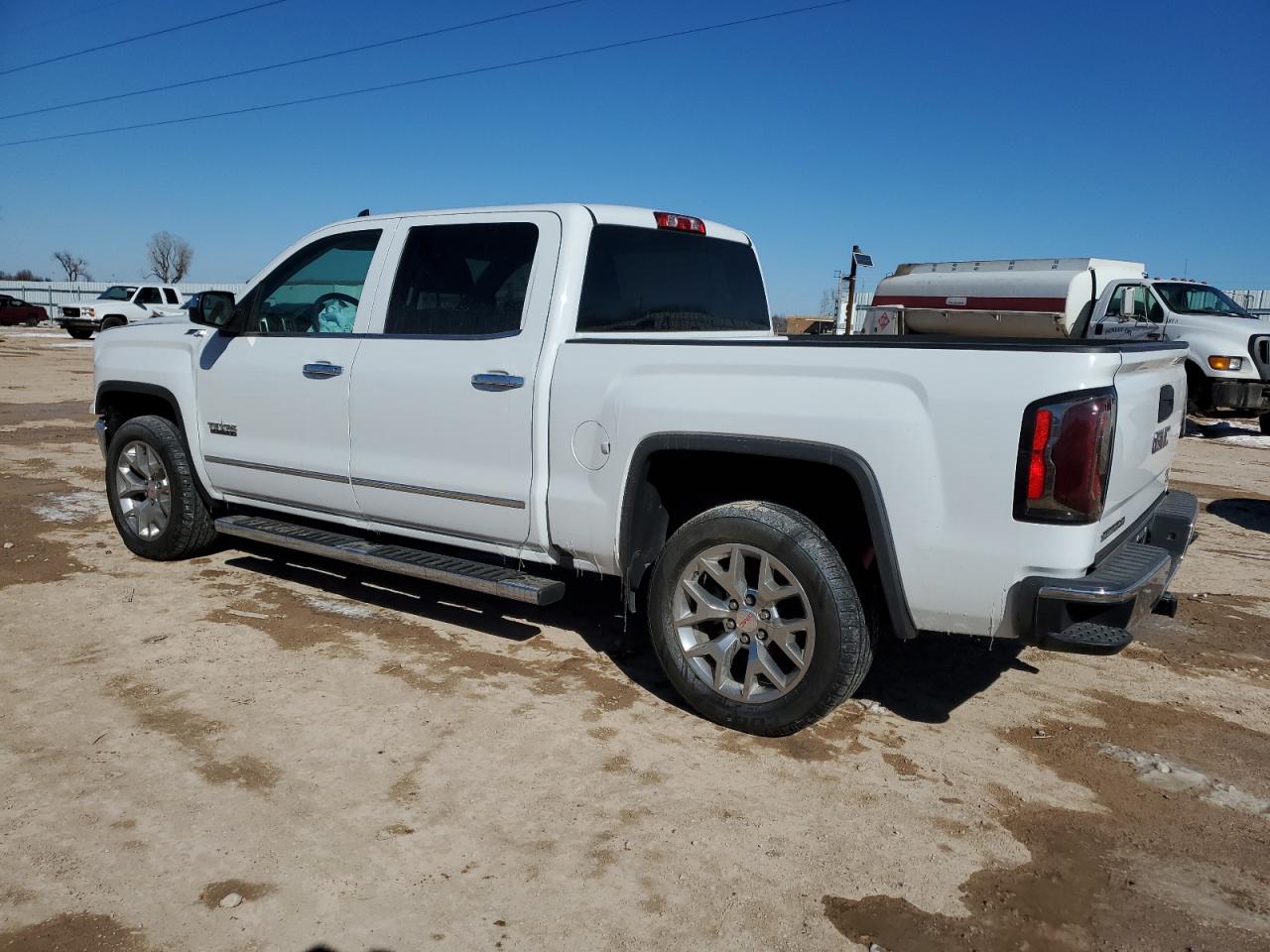 2018 GMC Sierra VIN 3GTU2NECXJG145944 Copart auction photo, front end / minor dent/scratches damage thumbnail 2