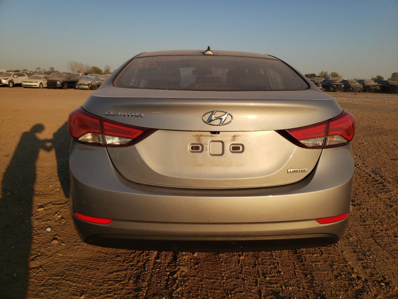2014 Hyundai Elantra VIN KMHDH4AE5EU178817 Copart auction photo, front end / minor dent/scratches damage thumbnail 6