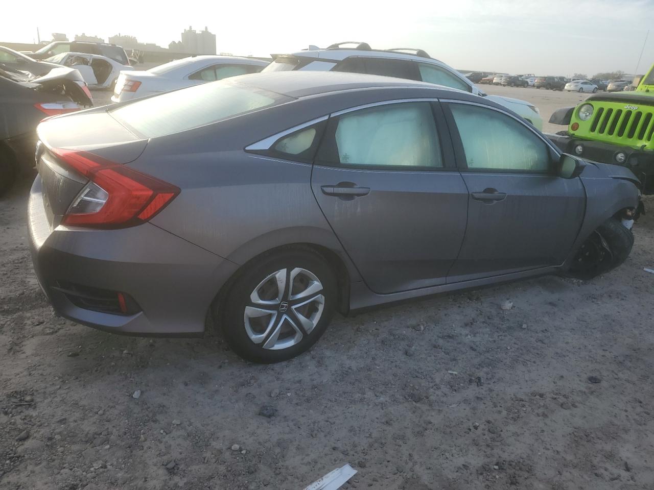 2017 Honda Civic VIN 19XFC2F56HE065566 Copart auction photo, front end damage thumbnail 3