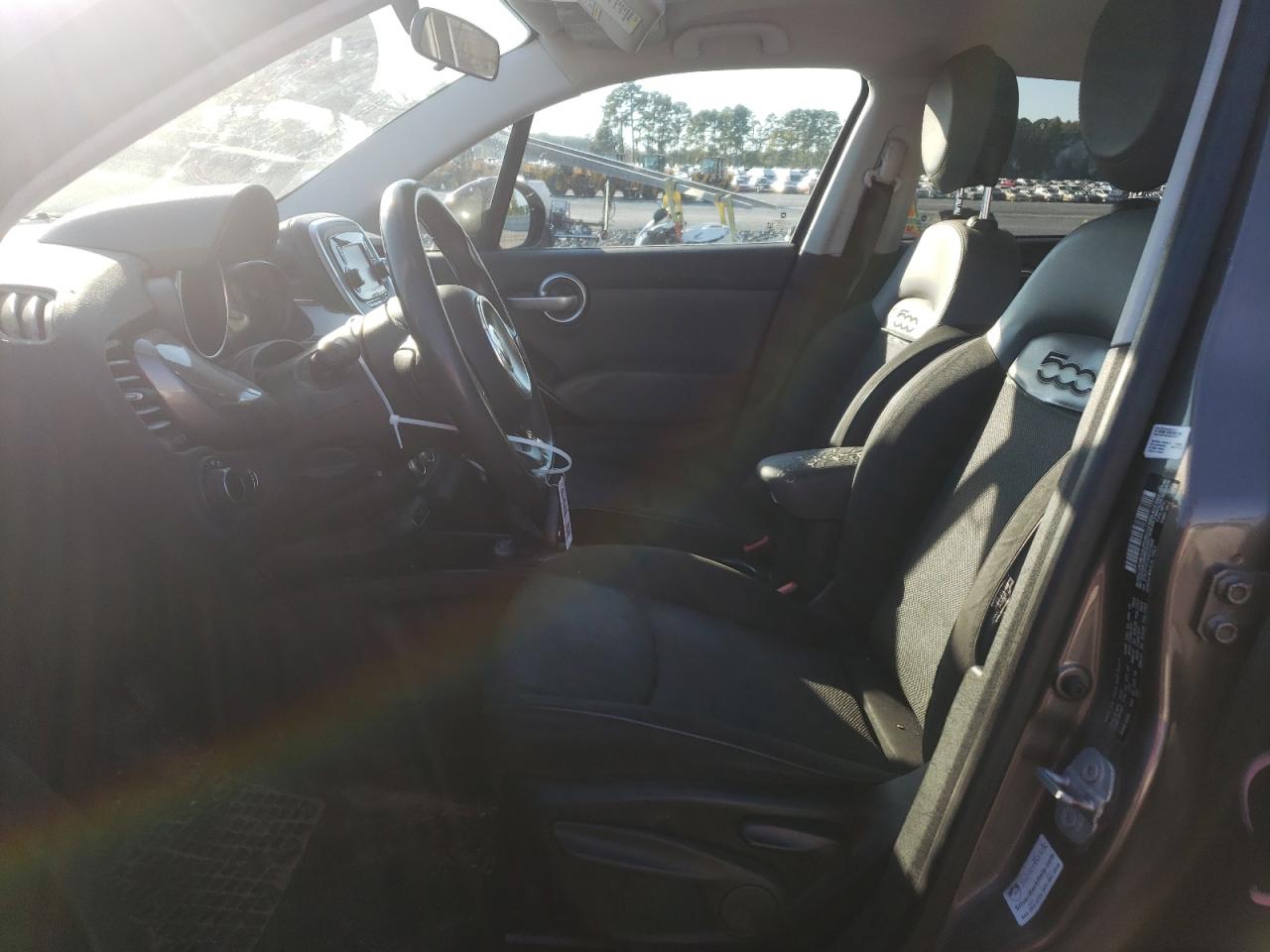 2016 Fiat 500 VIN ZFBCFYBT4GP370826 Copart auction photo, all over damage thumbnail 7