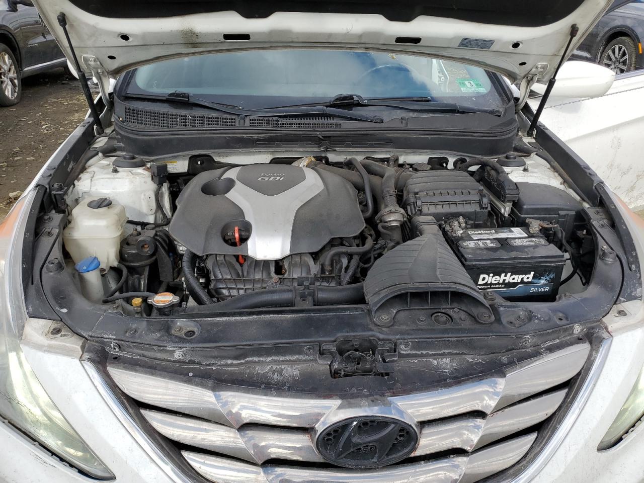 2011 Hyundai Sonata VIN 5NPEC4AB0BH318078 Copart auction photo, rear end / front end damage thumbnail 11