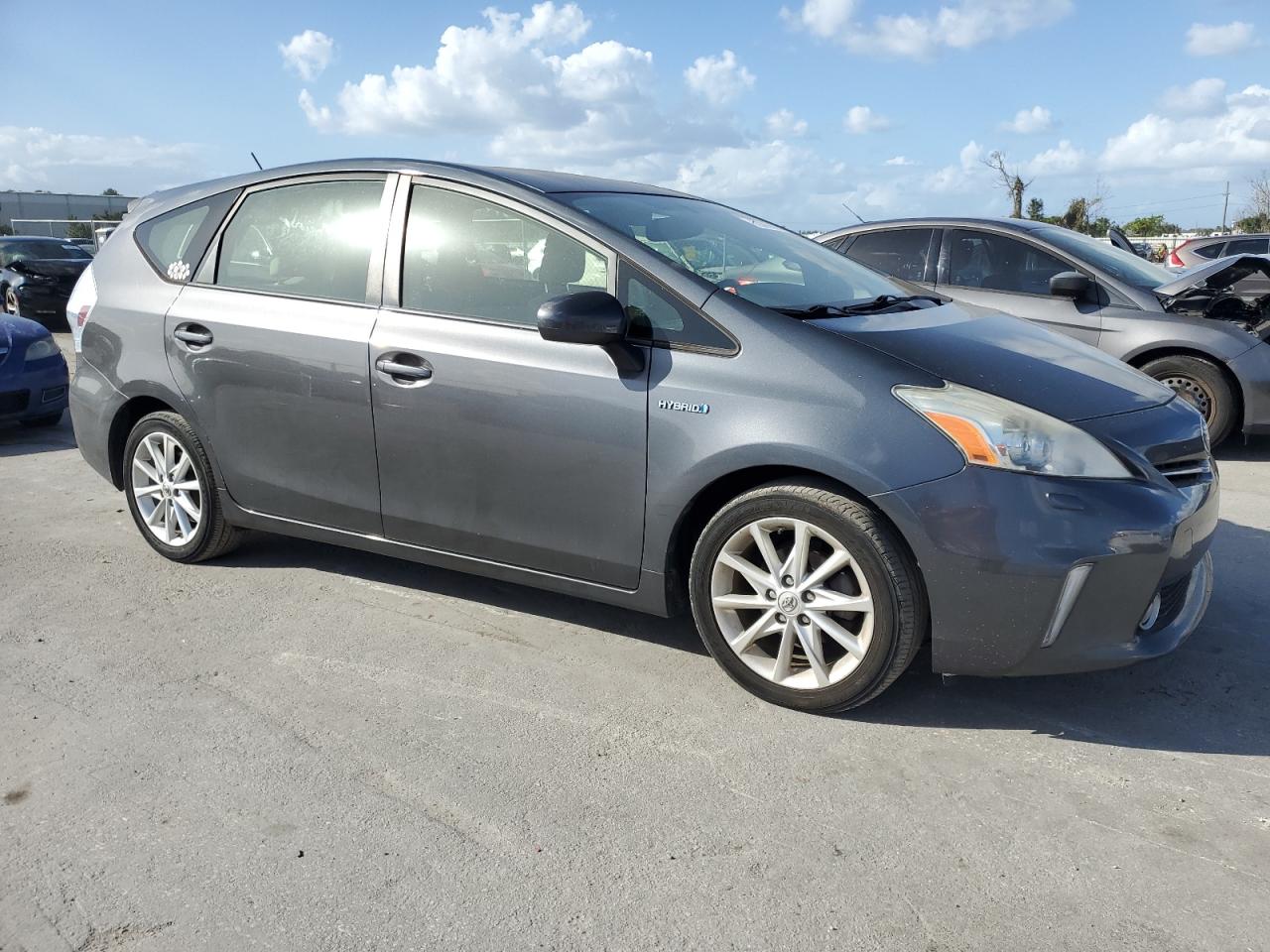 2013 Toyota Prius VIN JTDZN3EU1D3212531 Copart auction photo, normal wear damage thumbnail 4