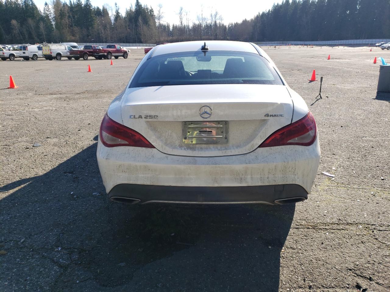 2019 Mercedes-Benz CLA-klasse VIN WDDSJ4GB2KN723526 Copart auction photo, front end / undercarriage damage thumbnail 6