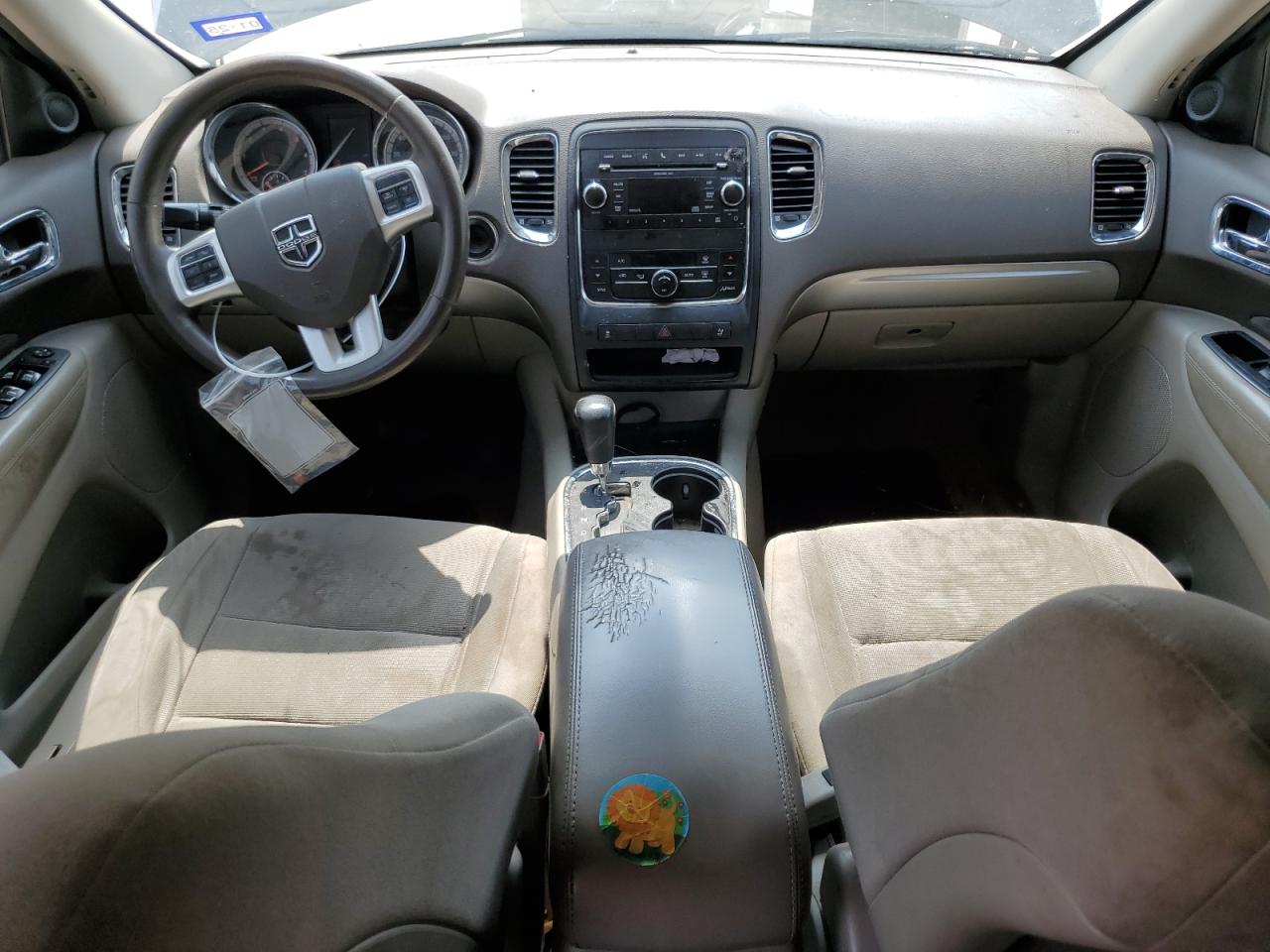 2012 Dodge Durango VIN 1C4RDHAG7CC204951 Copart auction photo, side damage thumbnail 8