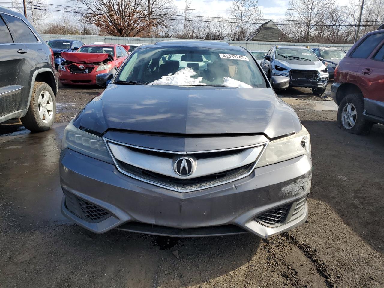 2018 Acura ILX VIN 19UDE2F34JA001570 Copart auction photo, rear end / side damage thumbnail 5
