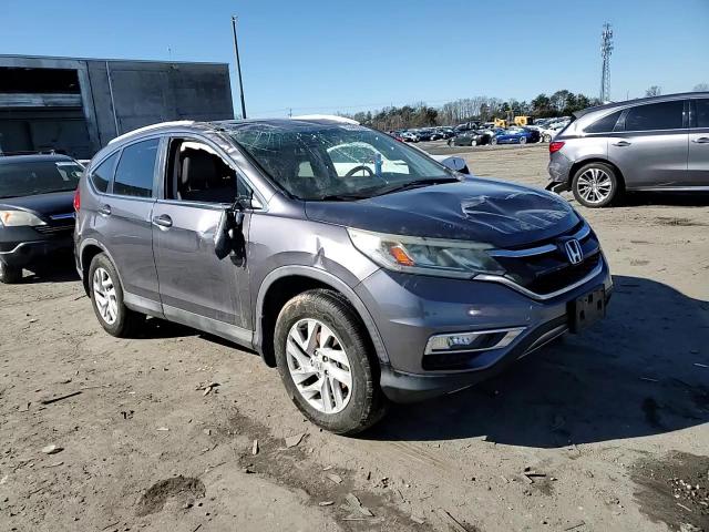 2015 Honda CR-V VIN 2HKRM4H75FH606913 Copart auction photo, rollover damage thumbnail 12
