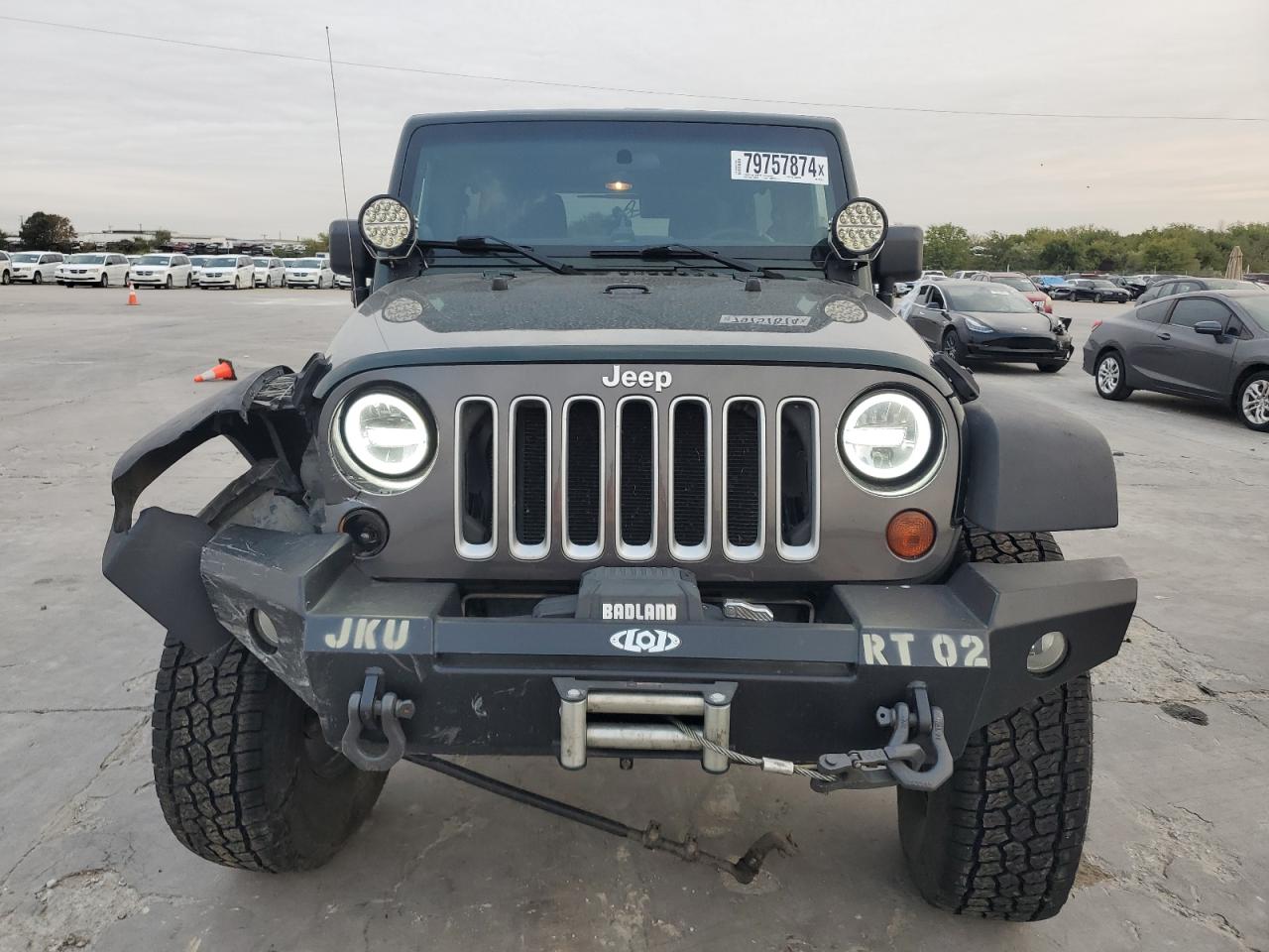 2011 Jeep Wrangler VIN 1J4BA3H10BL514527 Copart auction photo, front end damage thumbnail 5