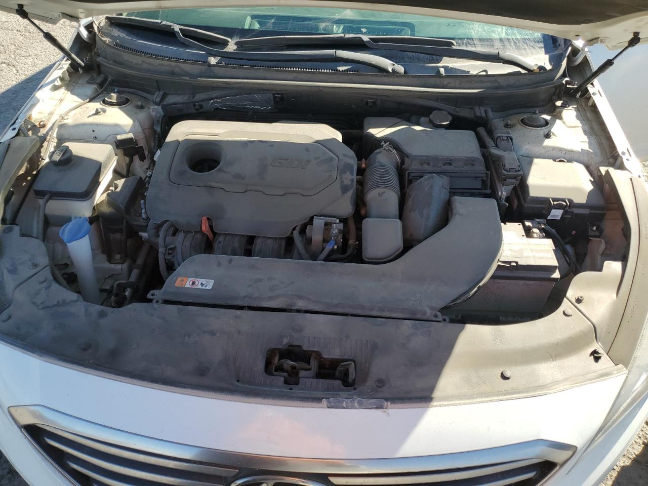2017 Hyundai Sonata VIN 5NPE24AF0HH569360 Copart auction photo, vandalism / front end damage thumbnail 11