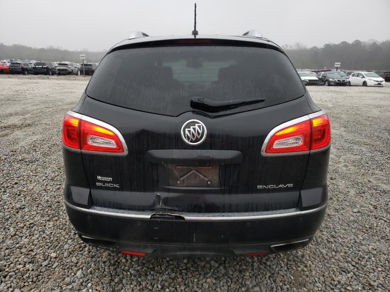 2015 Buick Enclave VIN 5GAKRAKD7FJ214315 Copart auction photo, all over damage thumbnail 6