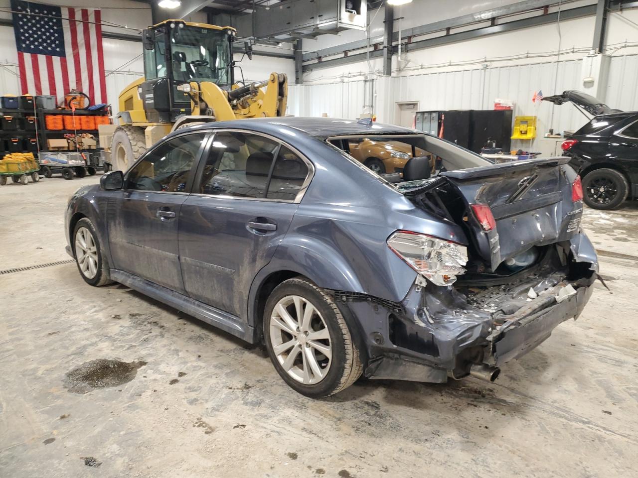 2013 Subaru Legacy VIN 4S3BMEL62D2009027 Copart auction photo, rear end damage thumbnail 2