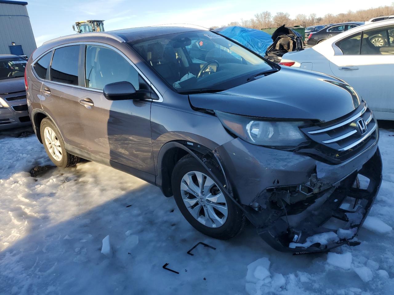 2012 Honda CR-V VIN 5J6RM4H70CL036546 Copart auction photo, front end damage thumbnail 4