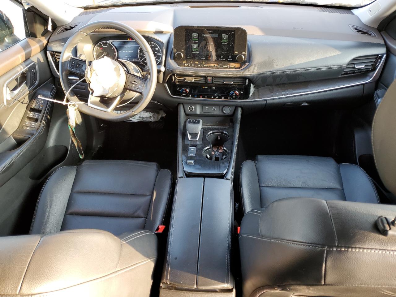 2021 Nissan Rogue VIN JN8AT3CAXMW024055 Copart auction photo, front end damage thumbnail 8