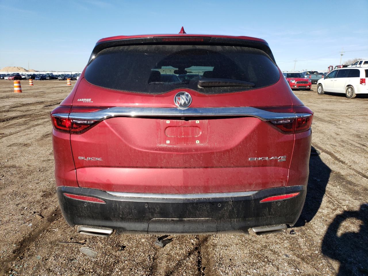 2018 Buick Enclave VIN 5GAEVBKW9JJ197106 Copart auction photo, front end damage thumbnail 6