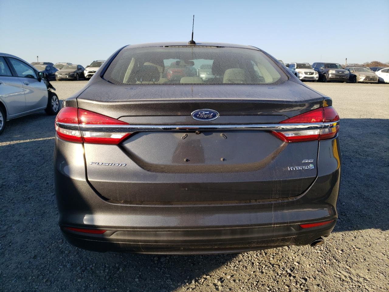 2018 Ford Fusion VIN 3FA6P0LU9JR221821 Copart auction photo, mechanical / minor dent/scratches damage thumbnail 6