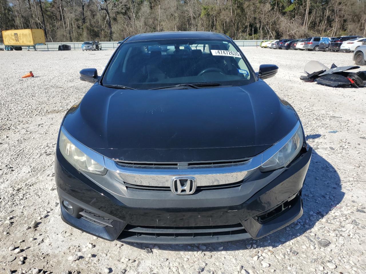 2016 Honda Civic VIN 19XFC1F73GE034012 Copart auction photo, rear end / front end damage thumbnail 5