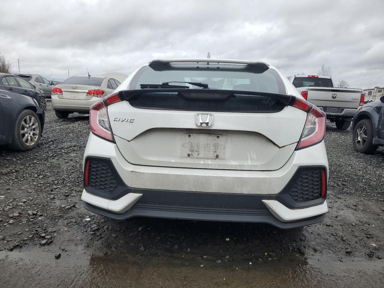 2017 Honda Civic VIN SHHFK7H58HU408562 Copart auction photo, front end damage thumbnail 6
