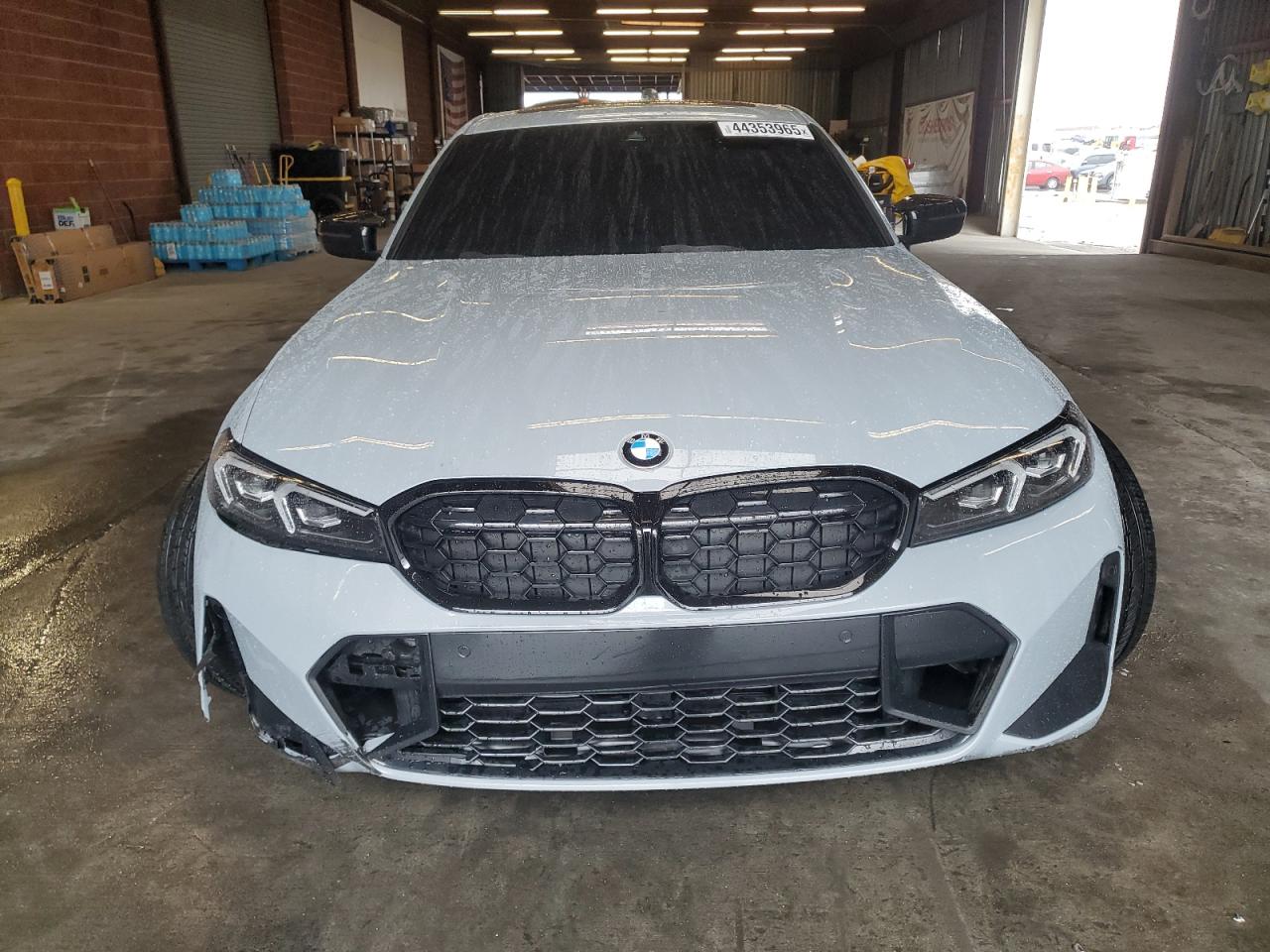 2024 BMW 3er VIN 3MW49FS08R8E27644 Copart auction photo, front end / undercarriage damage thumbnail 5