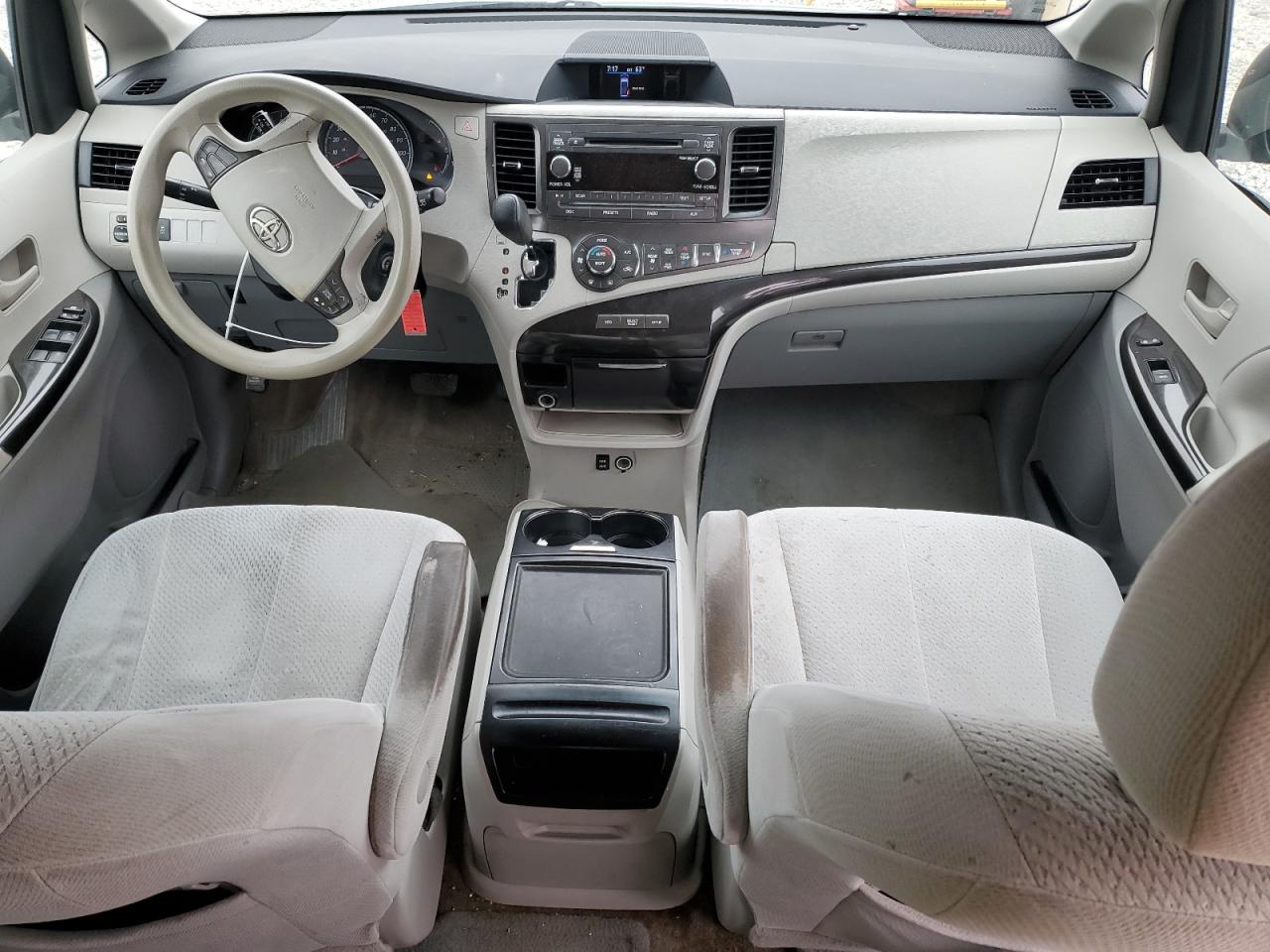 2013 Toyota Sienna VIN 5TDKK3DC6DS294841 Copart auction photo, rear end / all over damage thumbnail 8
