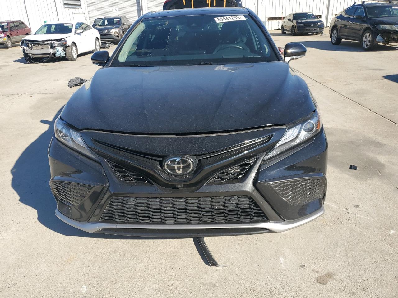 2022 Toyota Camry VIN 4T1K61AKXNU021639 Copart auction photo, rear end damage thumbnail 5