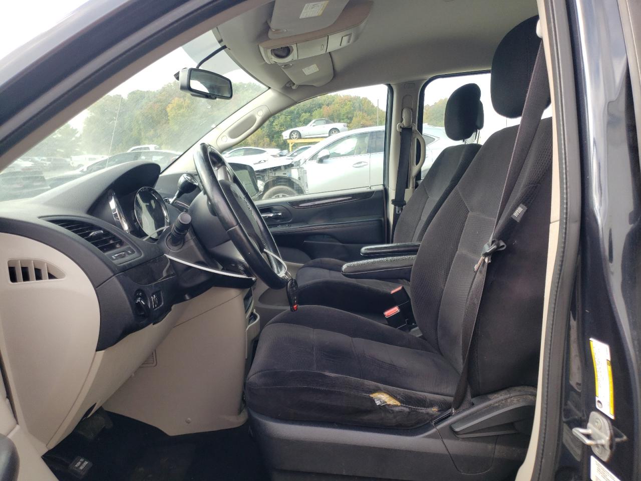 2013 Dodge Caravan VIN 2C4RDGBGXDR766487 Copart auction photo, front end / rear end damage thumbnail 7