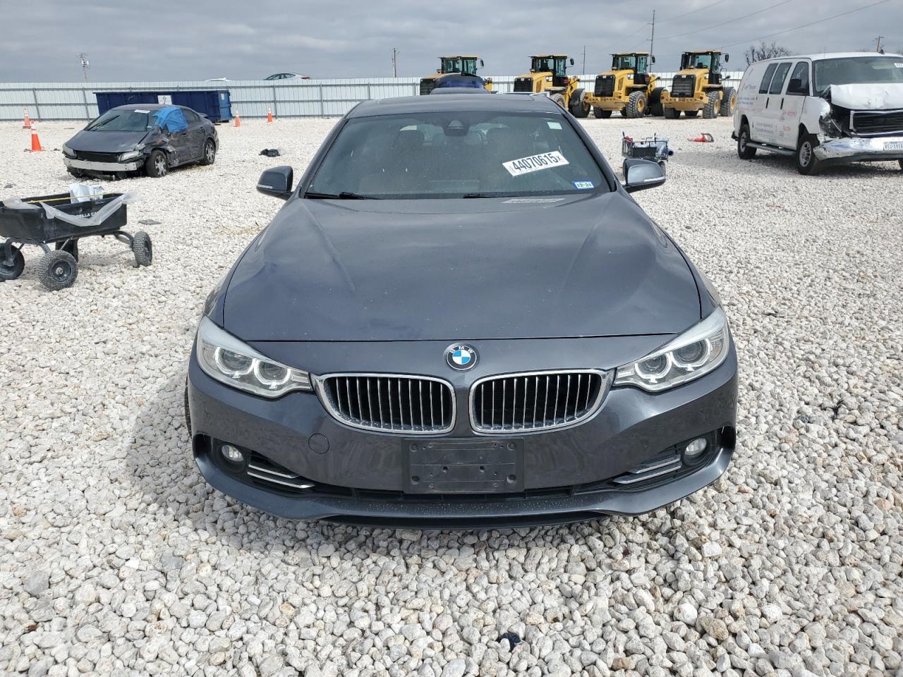 2017 BMW 4er VIN WBA4E5C56HG189437 Copart auction photo, side damage thumbnail 5