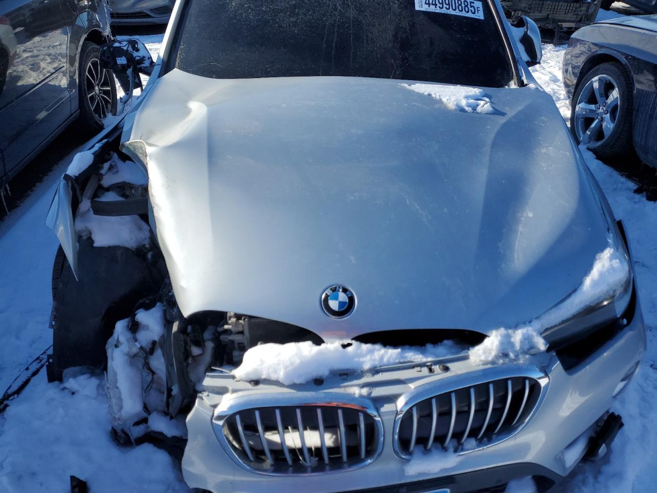2016 BMW X1 VIN WBXHT3C37G5F66869 Copart auction photo, front end / minor dent/scratches damage thumbnail 11