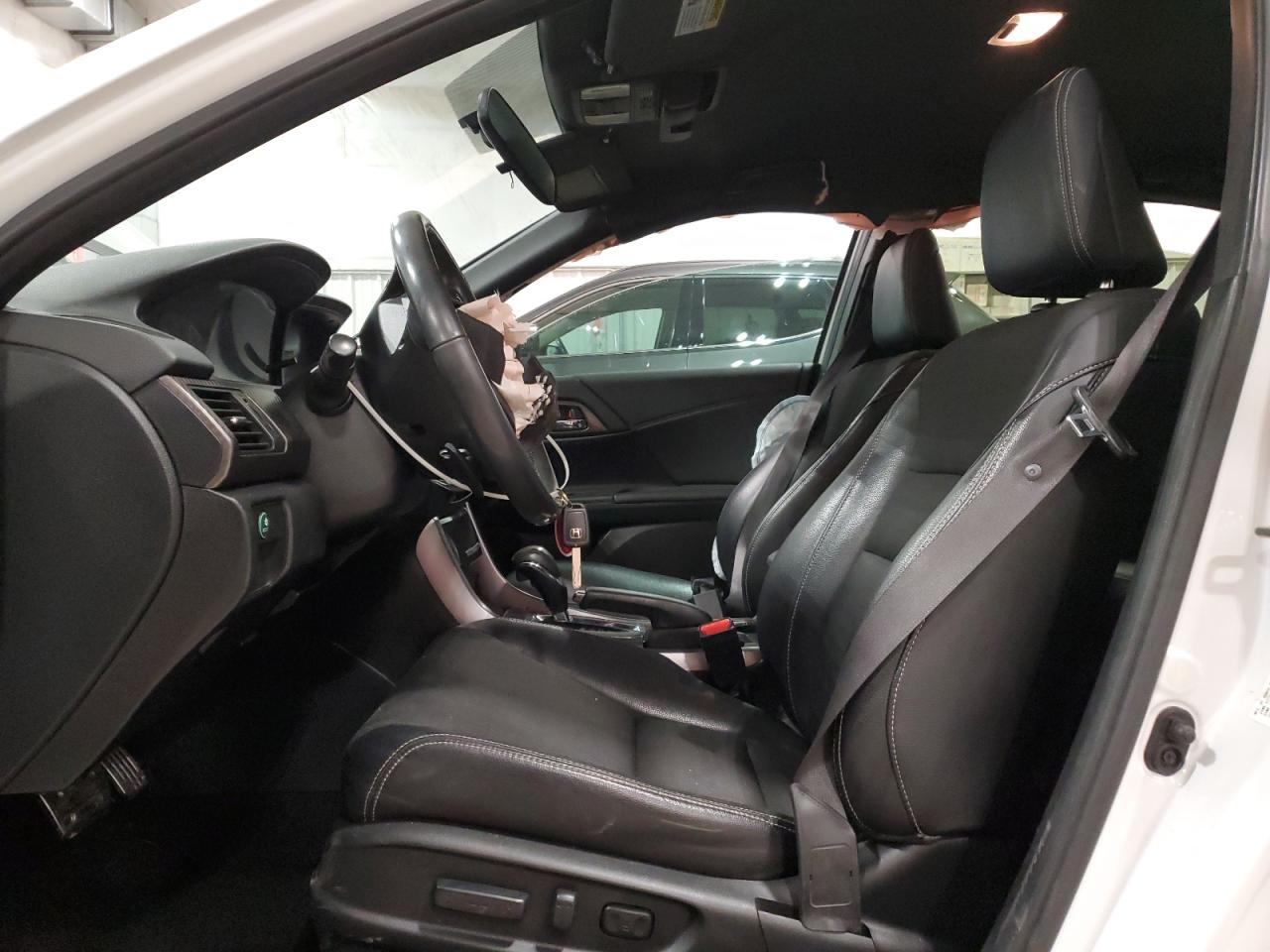 2017 Honda Accord VIN 1HGCR2F52HA072164 Copart auction photo, front end / side damage thumbnail 7