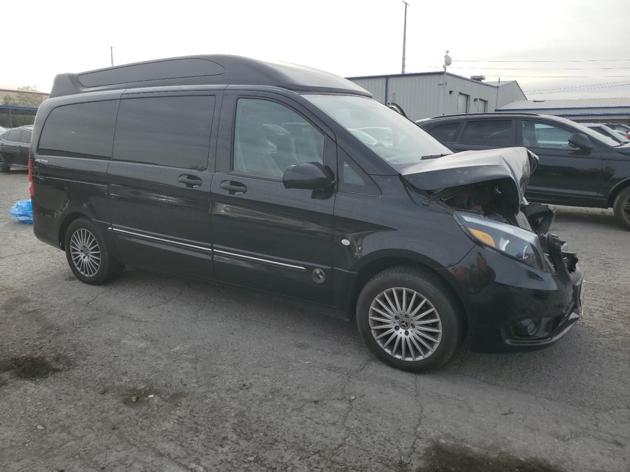 2018 Mercedes-Benz Metris VIN WD4PG2EE4J3420036 Copart auction photo, front end damage thumbnail 4