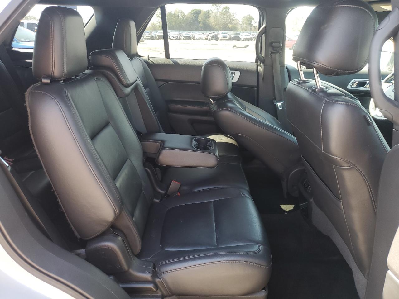 2015 Ford Explorer VIN 1FM5K7F82FGB60964 Copart auction photo, front end / side damage thumbnail 12
