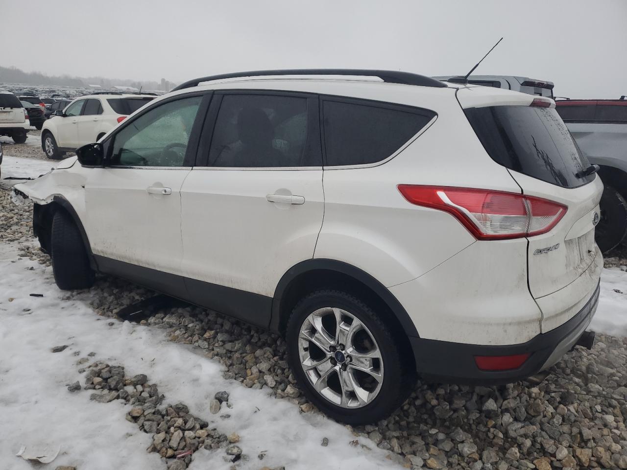 2014 Ford Escape VIN 1FMCU0GX6EUC07153 Copart auction photo, front end damage thumbnail 2